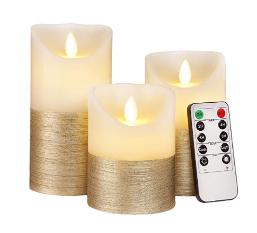 Electric Pillar Candle